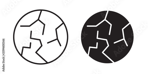 Dry skin icon
