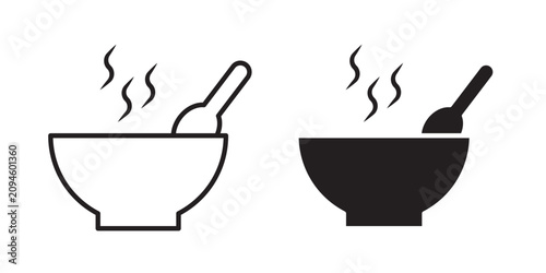 Tableau sur toile Stew icon