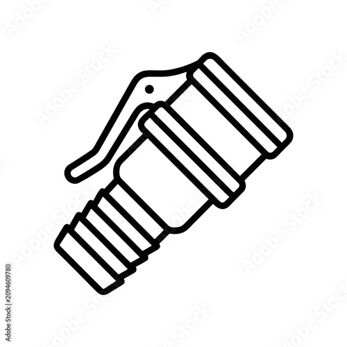 Cuadro en lienzo Detailed illustration of a nozzle.