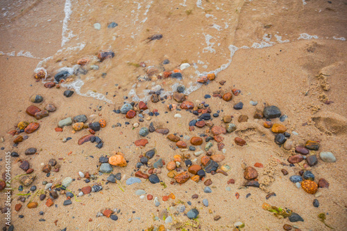 granite stones of the Baltic beaches