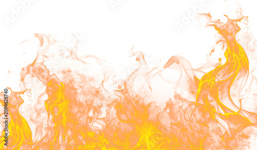 Photos Dynamic Fire Flames Overlay Effect With Bright Orange Embers