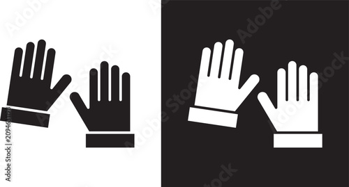 Fotografie Gloves icon