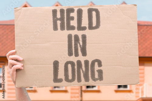 Fotografie "Held In Long" Emotion suppressed for too many years