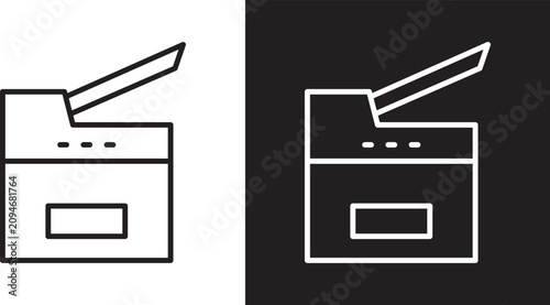Foto Copy machine icon