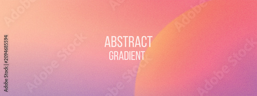 Billede på lærred Abstract texture sunset with grain gradient red for orange color copper