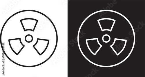 фотографія Radioactive icon