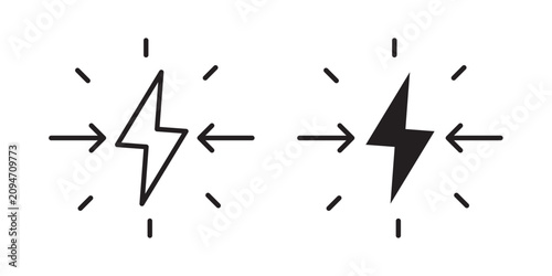 Cuadro en lienzo Conflict icon