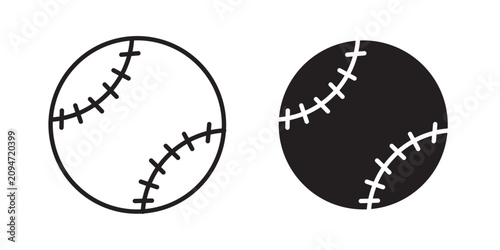 Принти на полотні Baseball icon