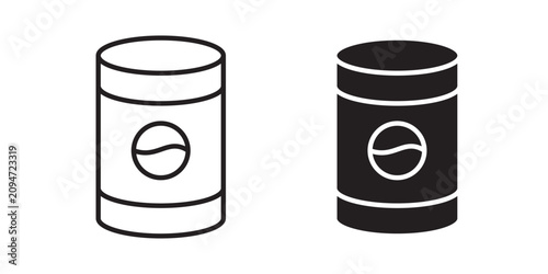 Canned food icon
