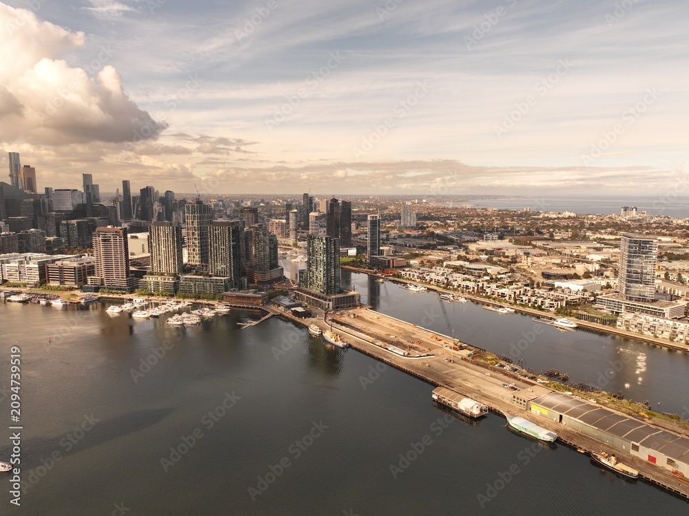 Fototapeta premium Docklands Melbourne Australia 