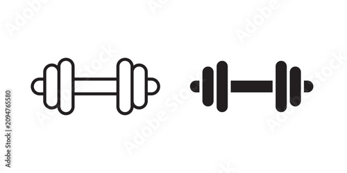 Foto Barbell icon