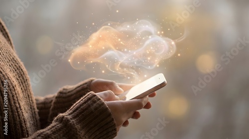 Smart device cloud computing data network