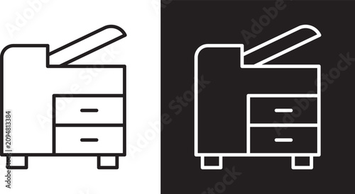 Obraz na plátně Copier icon