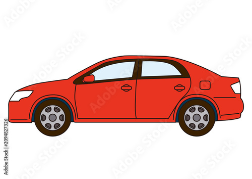 Obraz na płótnie 乗り物, 自動車, 車, 乗用車, マイカー, レンタカー, 運転, 普通自動車, 自家用車, 普通車, ブルー, 水色, 中古車, 新車, 自動車教習所, 自