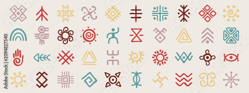 Foto African symbols