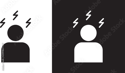 Canvastavla Mental disorder icon