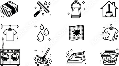 Cuadro en lienzo Vector linear hematology and human blood anatomy line icon set featuring red blo