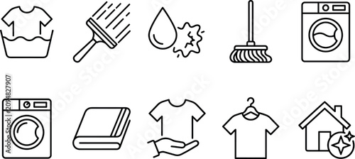 Foto Vector linear urology and male reproductive anatomy line icon set featuring blad