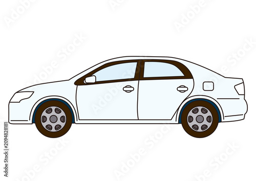 Cuadro en lienzo 乗り物, 自動車, 車, 乗用車, マイカー, レンタカー, 運転, 普通自動車, 自家用車, 普通車, ブルー, 水色, 中古車, 新車, 自動車教習所, 自