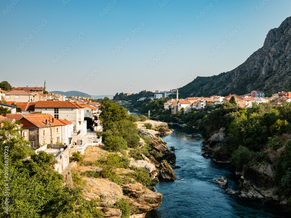 Naklejka premium Mostar Bosnia Hercegovina