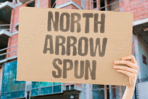 Photos "North Arrow Spun" Compass rose rotated on the display