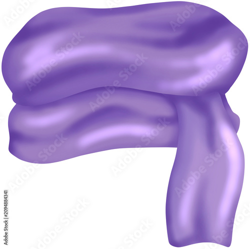 Purple Scarf