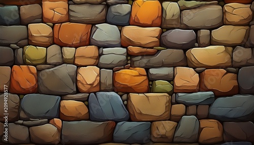 Stone Wall Background