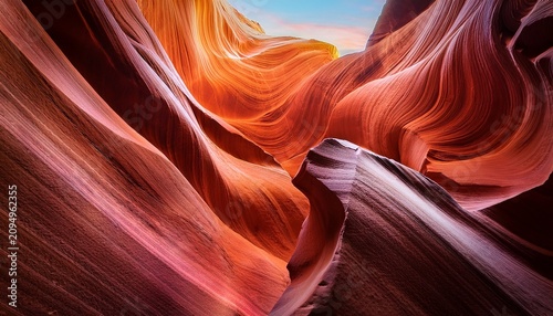 Antelope Canyon S Ethereal Sandstone Waves Abstractive Background