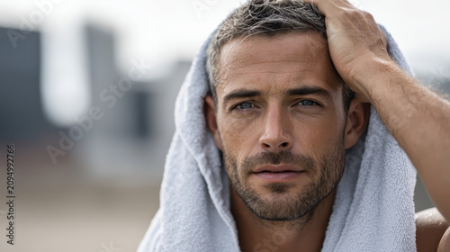 Natural Light Highlighting Warm and Peaceful Environment Portrait