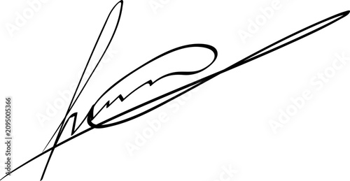 Photos Surname handwritten autograph or ink personal business signature