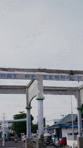 port of ternate on the end year holiday