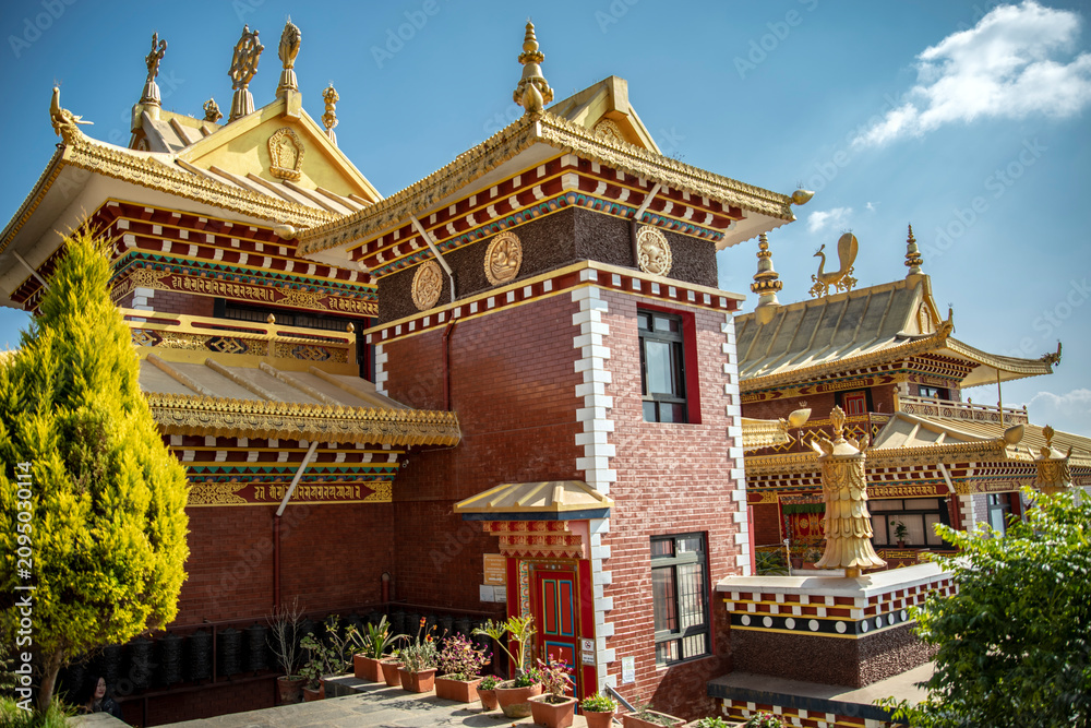 Obraz premium Namo Buddha Monastery Thrangu Tashi Yangtse Nepal
