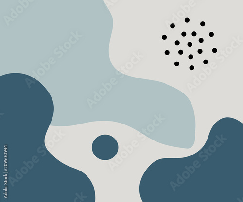 Bold Colorful Abstract Organic Background Set with Modern Geometric Shapes. Collection of vibrant abstract backgrounds with bold contrasting colors, organic shapes, hand drawn lines, geometric element
