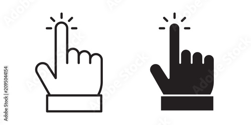 Foto Hand cursor icon