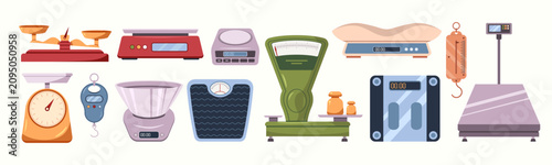 Konstfotografi Scale Collection Variety Set Cartoon Style