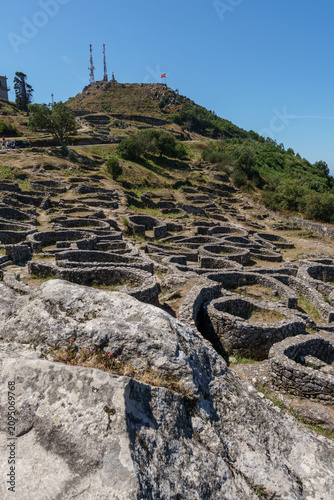Foto View of the Castro de Santa Tegra, A Guarda, Galicia, Spain