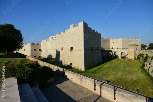 Foto View of Barletta Castle,Apulia, Italy.