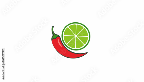 Small chili with lime wheel graphic.