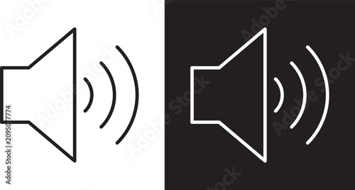 Photos Sound volume icon
