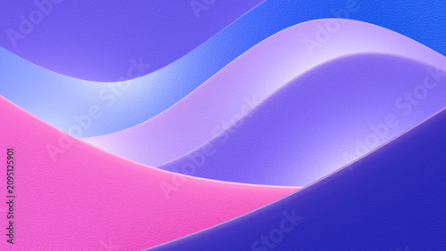 Foto Abstract design background, flowing pastel gradient waves in modern digital styl
