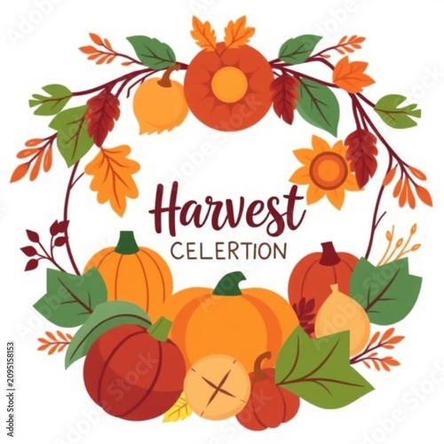Harvest Celebration Scene