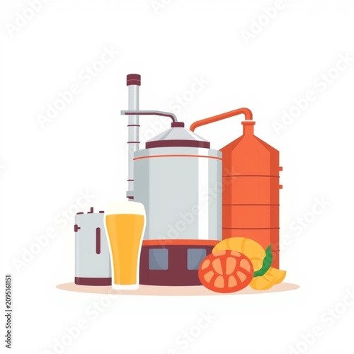 Brewery Equipment Interior