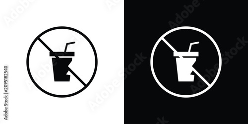 Quadro su tela Dont throw away plastic sign simple elements series