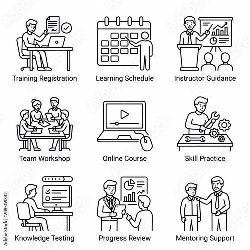 Illustrated Guide to Modern Educational and Training Methods for Teams.