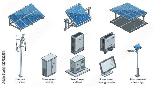 Collection of modern wireless communication and networking technology devices.