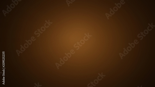 Warm brown gradient background, with central light, focus and soft, dark edges for, backdrop or digital composition