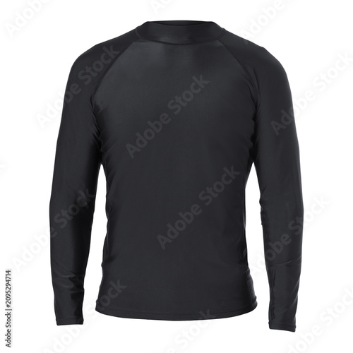 Принти на полотні Men's long sleeved swimming top mockup
