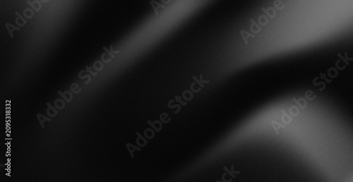 Quadro su tela blur Monochrome abstract background with combined granular texture and soft blac