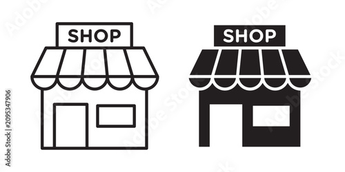 Fotografija Local store icon