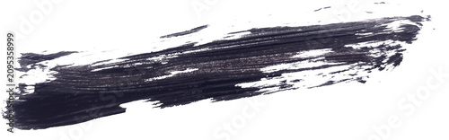  Grunge Black Brush Paint Banner,